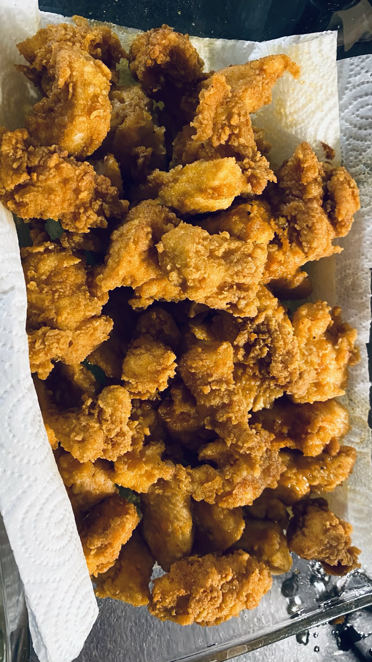 Homemade chicken nuggets 